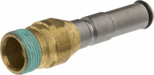 Pièces agricoles - Hydraulique - Accouplement mâle ST-247 x filetage mâle TR22, acier inoxydable