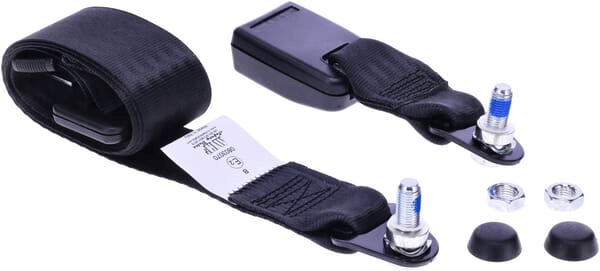 Pièces agricoles - Pièce divers - Ceinture de sécurité noire statique 2 points