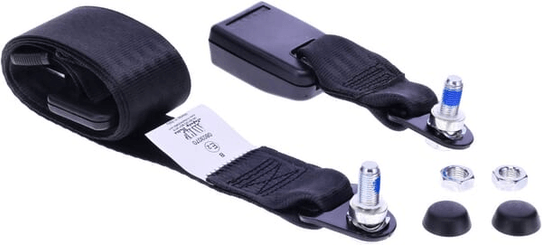 Pièces agricoles - Pièce divers - Ceinture de sécurité noire statique 2 points