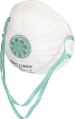 Vêtements et protections - Equipement - BLS 129BW FFP2 RD masque à valve 15pcs