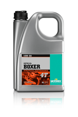 Pièces Quad & Motos - Lubrifiants et nettoyants - Huile moteur MOTOREX Boxer 4T - 15W50 4L