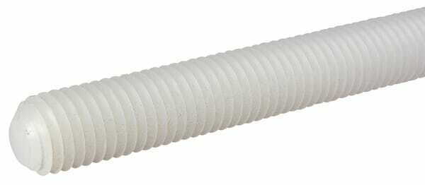 Pièces agricoles - Fasteners - Tige filetée Ertalon M8