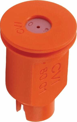 Pièces agricoles - Pièce Pulvérisateur - Buse à injection d'air CVI 80° 1 orange céramique Albuz