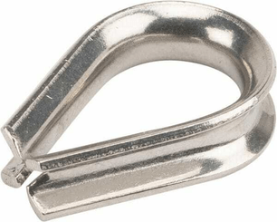 Pièces agricoles - Fasteners - Cosse-coeur inox-A4 3 mm