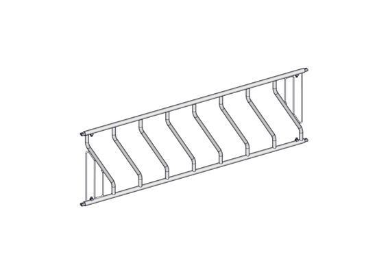 Materiels - Cornadis - PANNEAU OBLIQUE VEAU 7P./2.57M