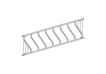 Materiels - Cornadis - PANNEAU OBLIQUE VEAU 7P./2.57M