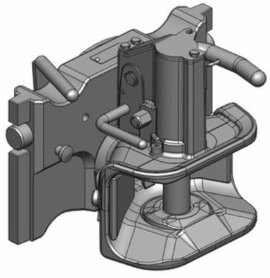 Pièces agricoles - Tracteur pièce adaptable - Chapes Types W320 S18 Sauermann CH-I (diamètre 31,5mm) F2