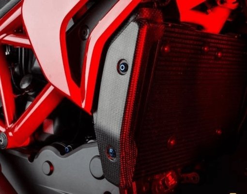 Pièces Quad & Motos - Equipement véhicule - Protection de radiateur LIGHTECH carbone