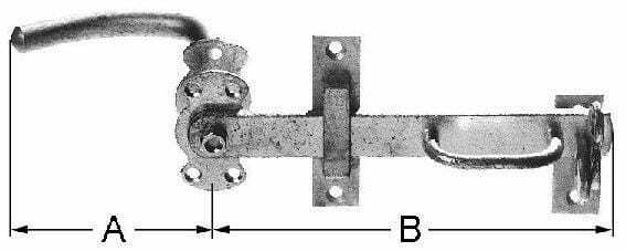 Pièces agricoles - Fasteners - Loquet de porte pour étable