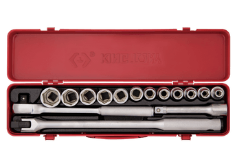Outils - Outils divers - Coffret de douilles 1/2" 15 pièces
