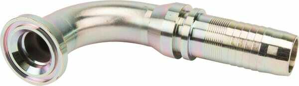 Pièces agricoles - Hydraulique - Embout NS-DN40+bride Ø 60,3