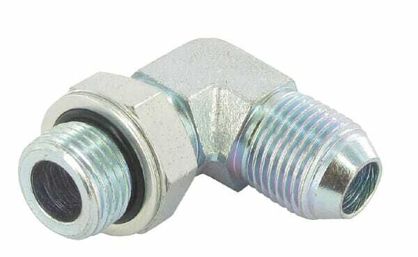 Pièces agricoles - Hydraulique - Raccord coudé 1/2 x 1/2 BSP/JIS