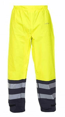 Vêtements et protections - Vêtement  - Pantalon de pluie, imperméable, S, 48, Hi-Vis, jaune Hydrosoft by, Hydrowear