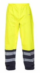 Vêtements et protections - Vêtement  - Pantalon de pluie, imperméable, S, 48, Hi-Vis, jaune Hydrosoft by, Hydrowear
