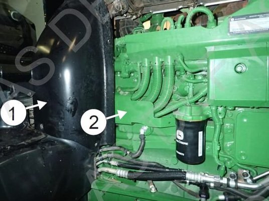 Pièces agricoles - Tracteur pièce adaptable - Chauffage moteur 550W
