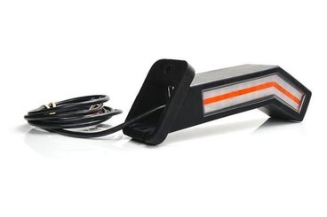 Pièces agricoles - Eclairage - Feu arrière multifonction LED, gauche, rouge/orange/blanc, 12-24 V, 238 x 181 x 72 mm