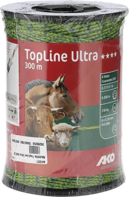 Pièces agricoles - Cloture,Jardin & Sylviculture - Multifile TopLine Ultra 6x0,30mm jaune/bleu 300m