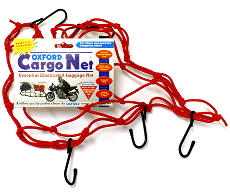 Pièces Quad & Motos - Transport - Garage - Paddock - Filet OXFORD Cargo Net - rouge