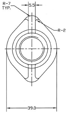 Pièces agricoles - Fertilisation & Lisier - Écrou à œil M20 x 2,5