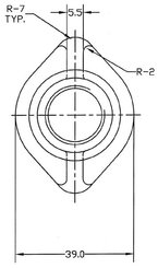 Pièces agricoles - Fertilisation & Lisier - Écrou à œil M20 x 2,5