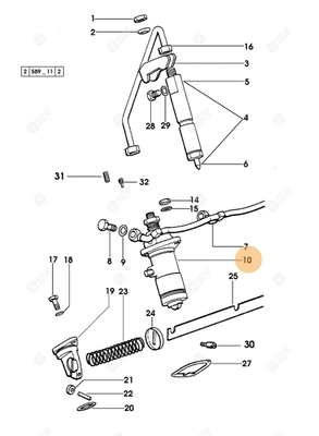 Pièces agricoles - Pieces moteur - POMPE INJECTION