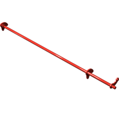 Pièces agricoles - Pièce divers - arbre de réglage soudé -peint-