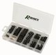 LOT 120 GOUPILLES ELASTIQUES EN ACIER EN COFFRET