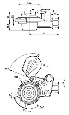 Pièces agricoles - Pièce divers - Accouplement à air