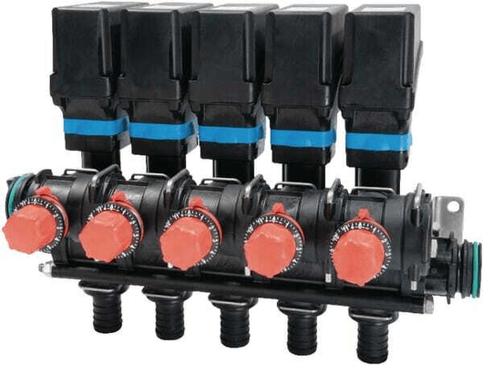 Pièces agricoles - Pièce Pulvérisateur - Gr. vannes 3 tr.+racc. fourche