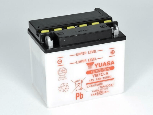 Pièces Quad & Motos - Electrique - Batterie YUASA conventionnelle sans pack acide - YB7C-A