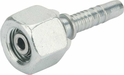 Pièces agricoles - Hydraulique - Raccord á sertir DN06-1/4 BSP