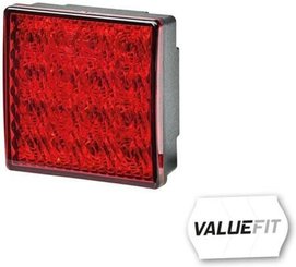 Pièces agricoles - Eclairage - Feu anti-brouillard arrière LED 80x80mm 24V