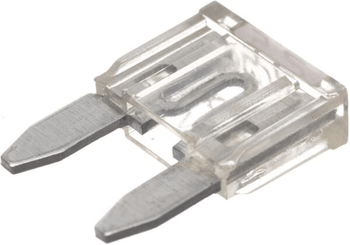 Pièces agricoles - Eclairage - Fusible lame mini 32V 25A longueur 16,3mm blanc pack 1x