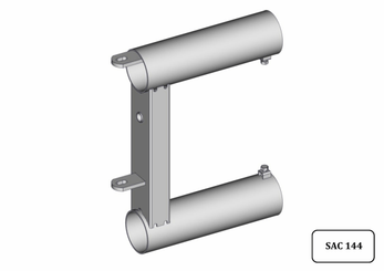 Materiels - Accessoires 10Kg-20Kg - EMBOUT ENGRAISSEMENT 2 TUBES