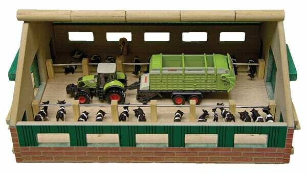 Loisirs - Jouets - Étable en bois 1:87