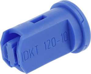 Pièces agricoles - Pièce Pulvérisateur - Buse à injection d'air double ventilation IDKT 120° 10 Plastique bleu clair