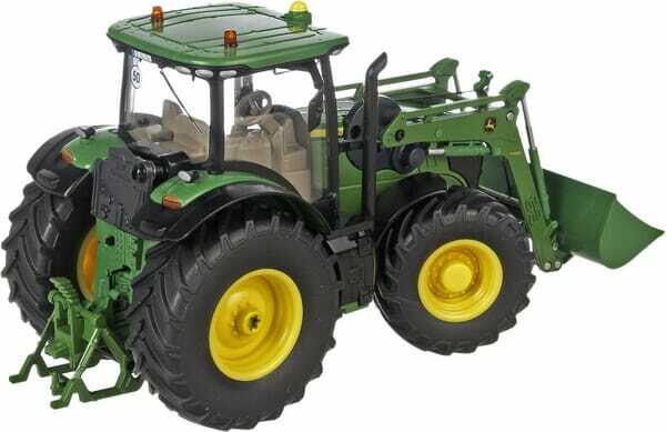 Loisirs - Jouets - John Deere 7310R avec chargeur frontal, télécommande Bluetooth et commande via application