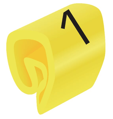 Pièces agricoles - Electricité - Codage fil, 1,5-4 mm, jaune 1