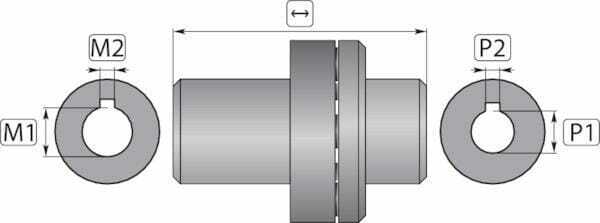 Pièces agricoles - Hydraulique - Accouplement élastique ZG132