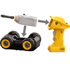 Loisirs - Jouets - Chargeuse sur pneus premier kit RC 27 pièces avec tournevis sans fil