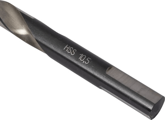 Outils - Outils divers - Foret 10,5 mm HSS-DIN 338-G TURBO STEP