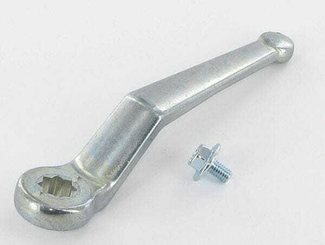 Pièces agricoles - Hydraulique - Levier courbe pour R..