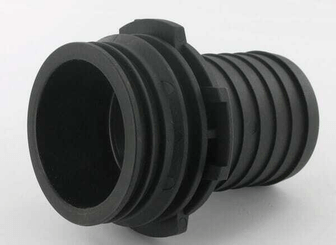 Pièces agricoles - Pièce Pulvérisateur - Raccord de tuyau droit 50 mm avec connexion mâle T7
