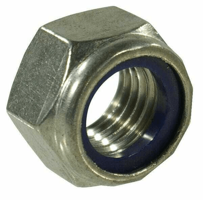 Pièces agricoles - Fasteners - Écrou frein – DIN 985 M8 inox A2