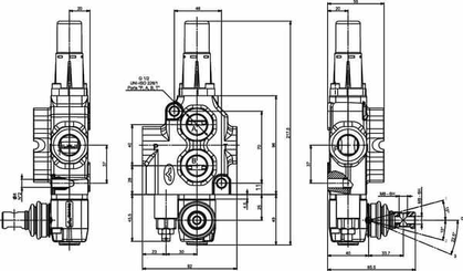 Pièces agricoles - Hydraulique - Tiroir Fendeur de bûches