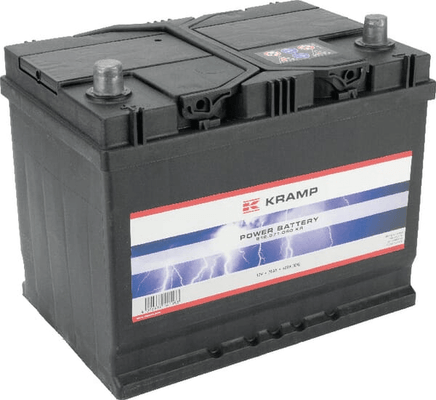 Pièces agricoles - Eclairage - Batterie de loisirs 12 V 70Ah(C20)/60Ah(C5) 600A Kramp