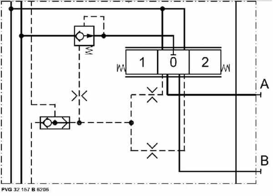 Pièces agricoles - Hydraulique - Module de base PVB 157-B-6206
