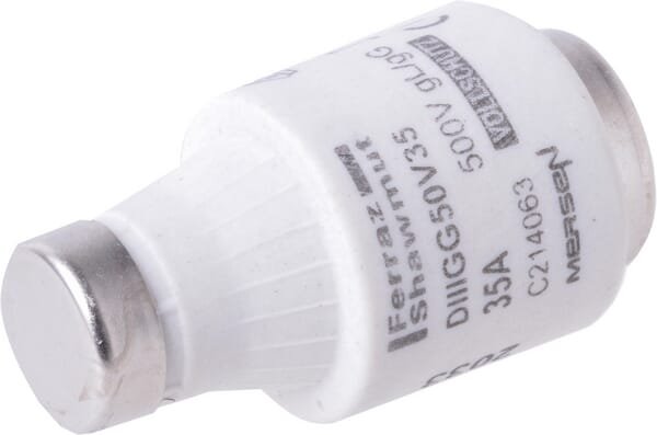Pièces agricoles - Electricité - Fusible 500V 35A longueur 50mm