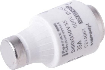 Pièces agricoles - Electricité - Fusible 500V 35A longueur 50mm