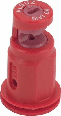 Pièces agricoles - Pièce Pulvérisateur - Buse MVI 150° 04 rouge céramique Albuz